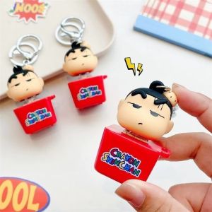 Bandai | Cute Crayon Small New Key Key Chain Pendant Relaxing Ideal Decompression ToyCute Bag PendantButton Decompression Pendant Toy