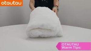 OTAUTAU 5ft Giant Fluffy Faux Bunny Fur Bean Bag Cover Winter Christmas Pouf Cover DD003【No Filler!Need uy Filler By Yourself!】