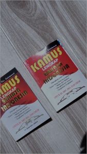 Kamus Bahasa Indonesia Lengkap Untuk SD SMP SMA Dan UMUM - Kertas HVS Dan Buram / Buana Raya - BRY