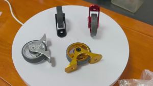 Folding Bike Mudguard Easywheel For Brompton Rear Mudguard Roller Fender Wheel Ultralight 1pc