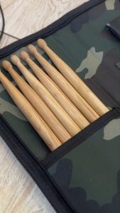 พร้อมส่ง กระเป๋าไม้กลอง CMC Drum Stick Bag สามารถใส่ได้หลายคู่ กระเป๋าใส่ไม้กลอง เลือกสีได้ สำหรับใส่ไม้กลอง - มี COD