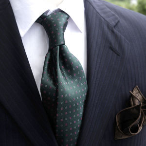 Men Italian Retro British Jacquard Orange Brown Green Tie Wedding Bridegroom Business Formal Wear Gentry