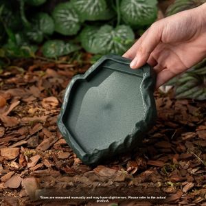 Tortoise Feeding Basin Water Basin Buoyant Crab Bathing Basin Frog Lizard Breeding Box Humidity Special Drinking Basin