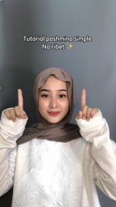 HIJAB PASHMINA KAOS JERSEY/PASMINA JERSEY KERUDUNG MUSLIM CANTIK KEKINIAN