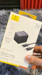 Baseus 30W Type C Fast Charger PD3.0 QC 3.0 US Plug Mini Size Portable Fast Charger For iPhone 16 Pro Max