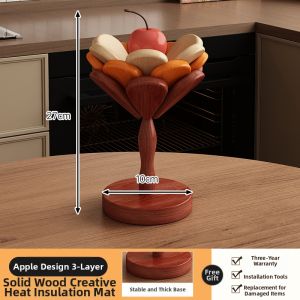 CHUJUN | Stylish Tree Pattern Wooden Heat Insulation Pads