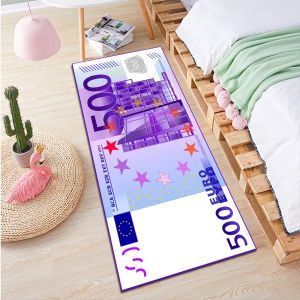 VIKAMA Creative USD Bedroom Carpet Entrance Hall Anti-Slip Dirt-Resistant Door Mat Living Room Long Rug Home Decoration