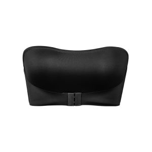 1Pc/2Pcs/Pack Hot Sale New Design Effective Slip-proof Side One Piece Bralette Padded Ice Silk Seamless Strapless Bra For Women