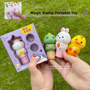 Portable Waterproof Magic Stamp Reward Game Toy