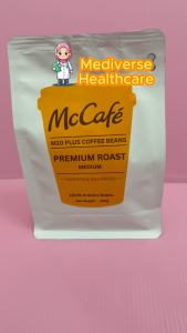 (Whole Bean) McCafe Premium Medium Roast Coffee Bean 250g