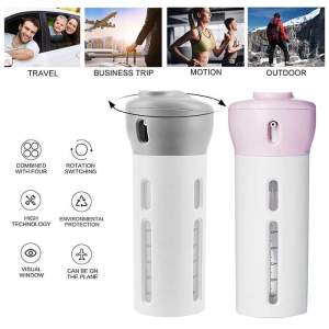 Portable travel bottles  set 4in1 organized set leak proof toiletries container kit