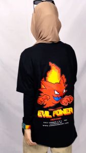Kaos Evil Power Pixel Series: Kaos Stylish & Nyaman untuk Pria