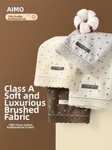 AIMO | Quần Lót Bông Không Seam Kháng Khuẩn Thoáng Khí