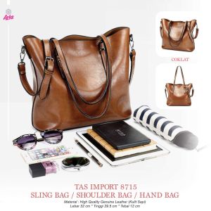 BISA COD Tas Keren Import Sling Bag / Shoulder Bag / Hand Bag High Quality Tas Import 8715 Koleksi Tas Kerenz