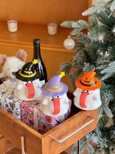 Halloween Funny Ghost Mug with Lid Cute Ceramic Cup Get Girlfriends Birthday Gift Creative Glass Girls