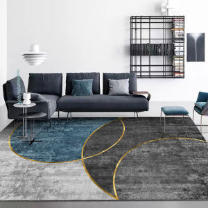 Scandinavian Ins Style American Design Multipurpose Carpet for Living Room and Bedroom Full Cover