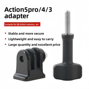 KASHINUO | Tripod Mount Adapter and Mounting Base for DJI Action 5 Pro/4/3 GoPro and Insta360 Ace Pro 2
