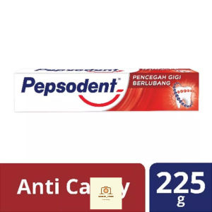 2pcs Pepsodent Pencegah Gigi Berlubang 225 gr/2pcs Pepsodent Jumbo 225gr/2pcs Pepsodent anti cavity 225gr