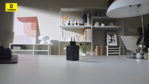 Baseus Adaptor Kepala Charger GAN Enerfill FE11 Dual Type C USB Output 100W 3A PPS PD Q C3.0 Super Fast Charging 2.0 Laptop Adapter Casan Power Delivery Quick Charge