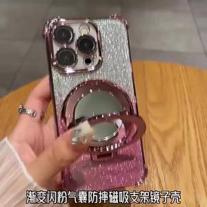 Feadship [3 in 1]Case for VIVO Y15S VIVO Y15A VIVO Y01 phone casing Softcase Silicone shockproof Cover new design aesthetic Lanyard makeup mirror with holder SJSFHZJ01