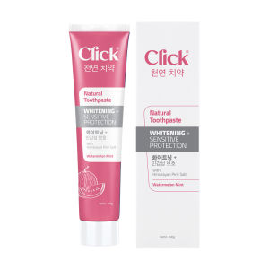 Click Natural Toothpaste Whitening + Sensitive Protection - Pasta Gigi Pemutih