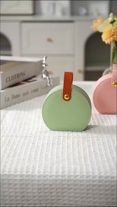 Mini Jewelry Organizer Display Travel Jewelry Case Boxes Earrings Necklace Ring Portable Handbag Jewelry Box Leather Storage