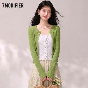 7.Modifier | Áo Cardigan Knit Mỏng Chống Nắng