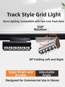 SUNPAI LIGHTING | Adjustable Anti-Glare LED Rail Light