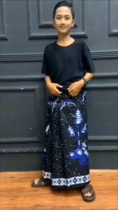 SARUNG ANAK ANAK SD ATAU SMP MOTIF KANG SANTRI SARUNG BATIK SARUNG KANG SANTRI MOTIF ONTEL