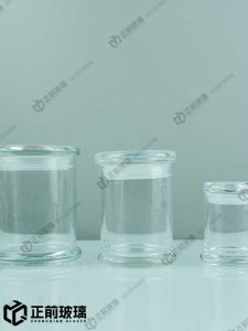 70ml Large Mouth Candle Glass Cup Mini Sealed Storage Jar Tea Leaf Bottle Cylinder Shape Kitchen Storage Container Chinese Style