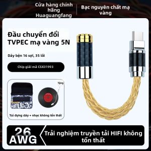 BIBO | Đapter Type-C sang 3.5mm DAC Độ Phân Giải Cao