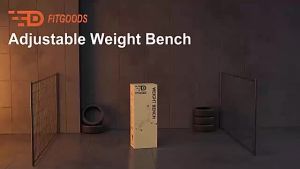 Weight Bench Press for Home Gym Heavy-Duty 660LBS Foldable Workout Bench Adjustable Incline & Decline Exercise Bench Stable Strength Training Bench for Full Body Workout Dumbbell Bench for Muscle Building