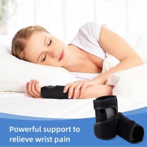 Guoftstars 1 Pcs Wrist Brace for Carpal Tunnel Relief Wrist Support Brace with Metal Splints Right Hand Small/Medium for Women and Men Adjustable Arm Compression Hand Support for Tendonitis Arthritis Injuries Wrist Pain Sprain
