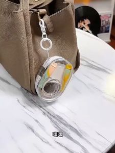 POUCH Portable Mini GANTUNGAN Storage Bag Case Zipper Transparan Tempat Penyimpanan Charger hp Kabel Data USB Cable Headset Earphone Gantung di Tas Hook Box Keychain Kunci | Simpan Handsfree Kosmetik Make Up Barang Kecil Organizer Bening Hitam Multifungsi