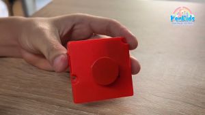 Hộp xoay / hộp lắc loại 1 - phụ kiện thay thế cho Rồng và Thần Tài lắc lư trang trí Lễ Tết - SP0458