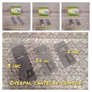 Overpal Cantelan Gembok Berbagai Ukuran Merk Solar