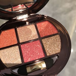 Phấn Mắt Màu Đất Sét Lấp Lánh 6 Màu Wei Ni Xiao Xiong Phấn Mắt Màu Cam Lấp Lánh Mịn Màng Dễ Thoa Làm Đẹp Mắt