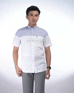 ZABRAN WHITE FADKHERA: Baju Koko Pria Dewasa & Desain Kemeja Modern