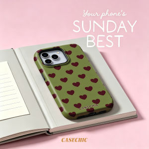 Potdemiel | Rusted Rings For Case For iPhone 17 16 15 Pro Max TPU Anti-Scratch Outer Shell Raised Screen CaseChic