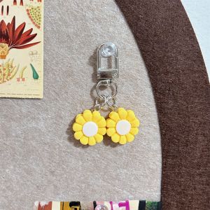 Creative New Year Gift Almond Simulation Toy Keychain Bag Pendant Korean Cute Style Resin Material Graduation Season Present