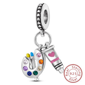 Mặt Dây Chuyền Charm Bạc 925 Sterling Hình Ly Rượu Cốc Cà Phê Dành Cho Nữ Làm Đồ Trang Sức Tự Làm Quà Tặng Charm Vòng Tay Chủ Đề Đồ Ăn & Đồ Uống