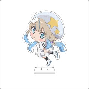 Bandai | Anime Sứa Cosplay Acrylic Hình Đứng 10Cm Dễ Thương Mahiru Tsukimi Vật Trang Trí Quà Tặng Cho Người Hâm Mộ Bơi Đêm Jelly Sưu Tập