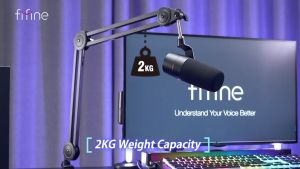 แขนจับไมค์ FIFINE BM63 BOOM ARM STAND (รับประกันสินค้า 1 ปี)