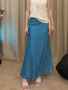 MANMI | Stylish Dotted A-Line Skirt