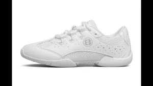 BAXINIER Girls Cheer Shoes White Cheerleading Dance Sneakers for Women Youth ShoolAthletic Training Tennis Shoes Walking Shoes