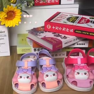 PROMO 12.12 NiHaoBaby Size 18-23 Sandal Bayi Anak Perempuan Melody Sendal Karet Import 1 2 3 tahun 909+29