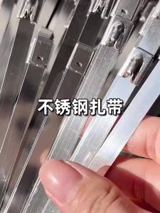 50/100 Chiếc Dây Thép Không Gỉ Tự Khóa Dây Buộc 150 Mm-300 Mm Chống Ăn Mòn Băng Liên Kết Dụng Cụ Buộc Dây Cho Điện Tử