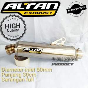 Slincer altan exhaust dm50 basa ulem panjang 30 full sarangan