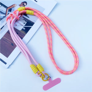 3 in 1 120cm Crossbody Mobile Phone Hanging Rope Neck Lanyard Wrist Strap Removable Phone Lanyard Water Cup Hanging Rope
