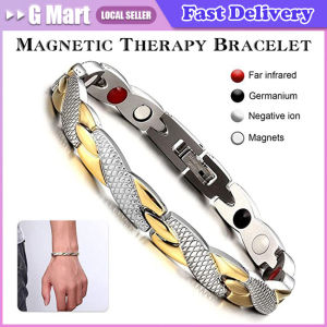 Twisted Dragon Pattern Healthy Care Magnetic Bracelet for Women Power Therapy Magnets Bracelets Bangles Stainless Steel Jewelry 307A-Dragon-Bracelet